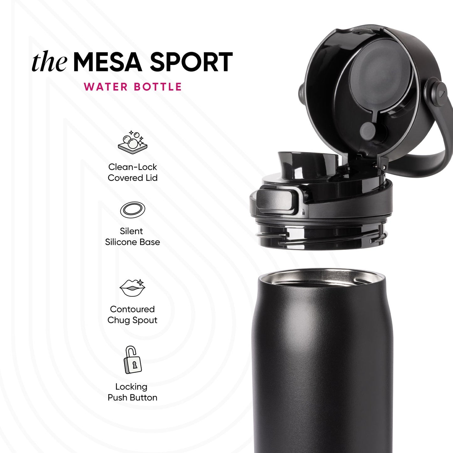 Replacement Lid for Mesa Sport Water Bottle